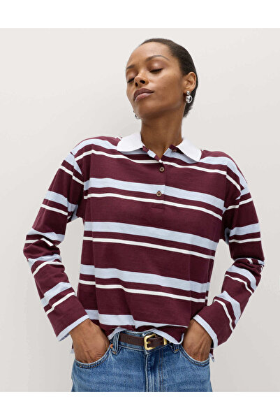 Marks & Spencer Çizgili Rugby Üst