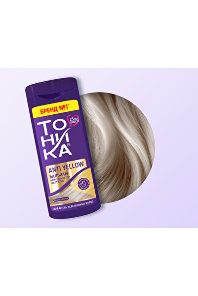 Tonika Yarı kalıcı sarı nötrleyici saç balsamı