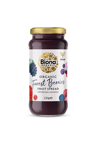 biona Džem z ovocia a bobúľ, bio, 250 g