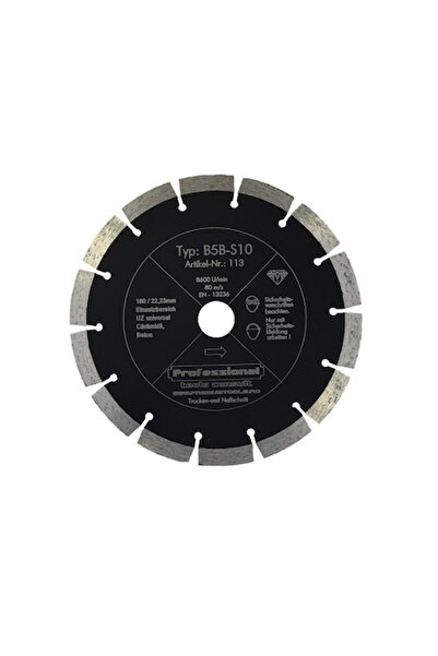 Atlas Disc diamantat pentru beton, 180 mm, Diamant, B5B-S10