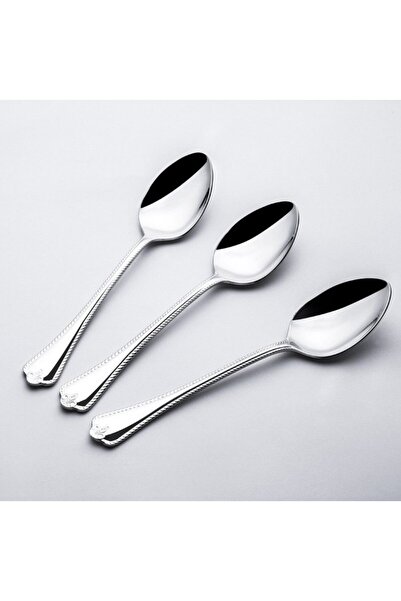 Nehir Fulya 12 Plain Food Spoons