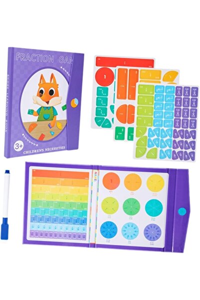 Twisoo Math Manipulatives Fraction Tiles & Circles for Kids | Educational Mat...