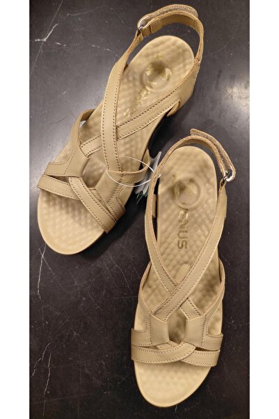 Venüs 206Y Women's Daily Ultra Comfort Genuine Leather Sandals