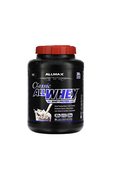 ALLMAX , CLASSIC ALLWHEY®, 100% Whey Protein Source, Cookies & Cream, 5 lbs. ...