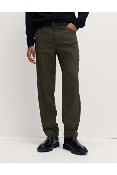 Marks & Spencer Düz Kesim Dokulu Pantolon