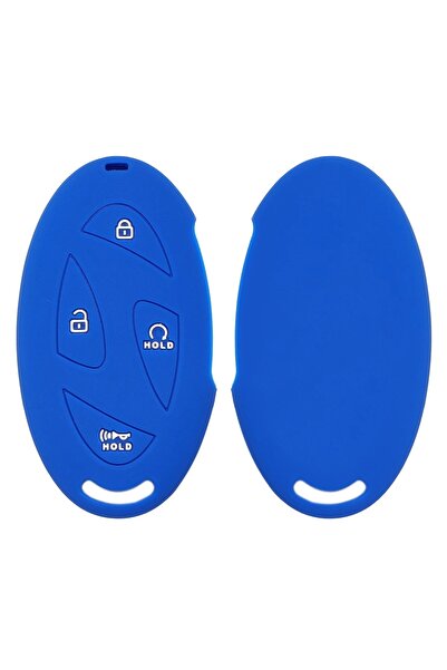 AUTOTOB AUTOTOB® silicone key cover, compatible with Hyundai Elantra 2020, blue