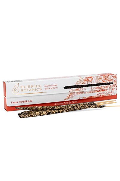 Tulasi Blissful Botanics Sweet Vanilla Charcoal Free Incense Sticks (8s)