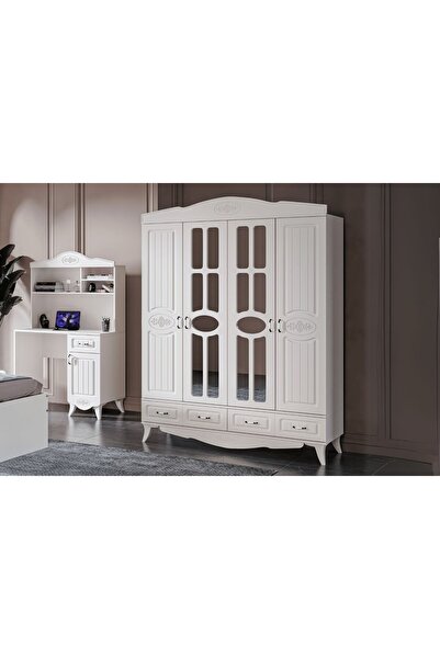 Doressa Home Echo 4 Kapılı Gardırop