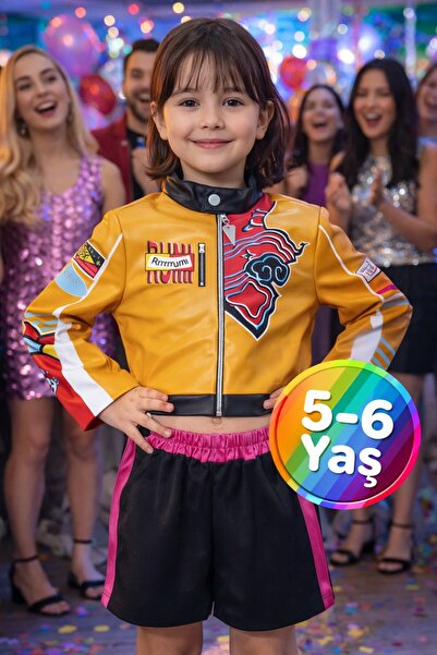 TOYFEST Demon Slayers K-POP Character Rumi Netflix Series Cosplay Δερμάτινο μ...