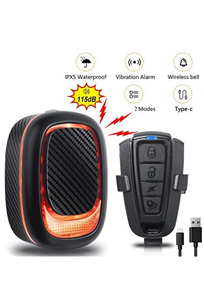 SARİSSA BİSİKLET Xbyc 6161 Uzaktan Kumandalı 115 Db Su Gerçirmez Usb Şarjlı B...