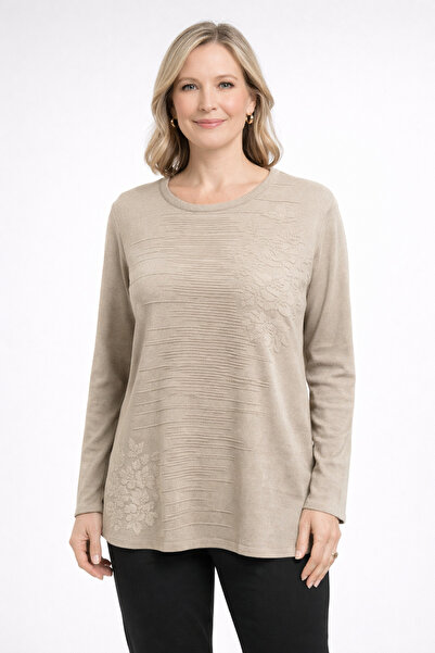 Sarıay Triko Sarıay Mercerized Knitwear Sweater