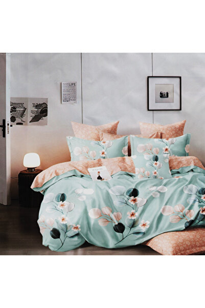 FIONNA.RO 4 Piece Satin Cotton Underwear - Minty Green