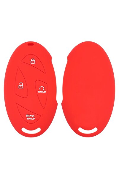 AUTOTOB AUTOTOB® silicone key cover, compatible with Hyundai Elantra 2020, red