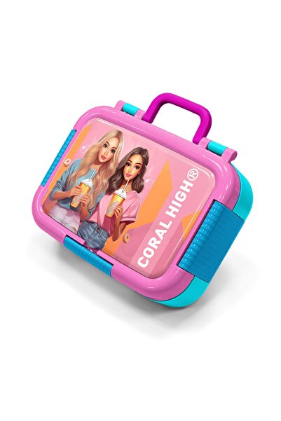 Coral High Παιδικό δοχείο φαγητού από ανοξείδωτο ατσάλι με ροζ νέον κοραλί σχ...