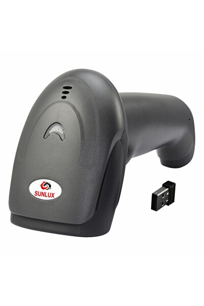 Sunlux قارئ ليزر لاسلكي XL-9309B مع وصلة USB (دونجل بلوتوث)