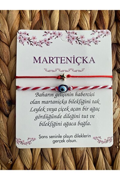 Limelia Marteniçka Star and Glass Evil Eye Beaded Lucky Bracelet