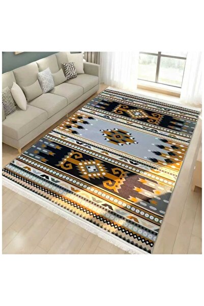 smart home Luxury Padded Velvet Rug – Non-Slip Elegant Living Room & Majlis L...