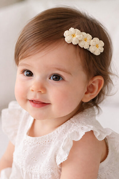 Momi Tasarım Saçsız bebek tokası