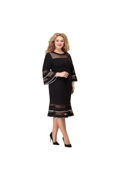 OEM Rochie Natasha, Jersey, M, Negru