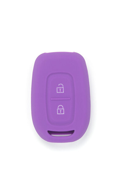 AUTOTOB Husa cheie auto AUTOTOB®, Dacia Logan, Sandero, Duster, Spring, mov