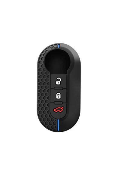 AUTOTOB AUTOTOB® silicone key cover, Fiat/Abarth, sports model, black/blue