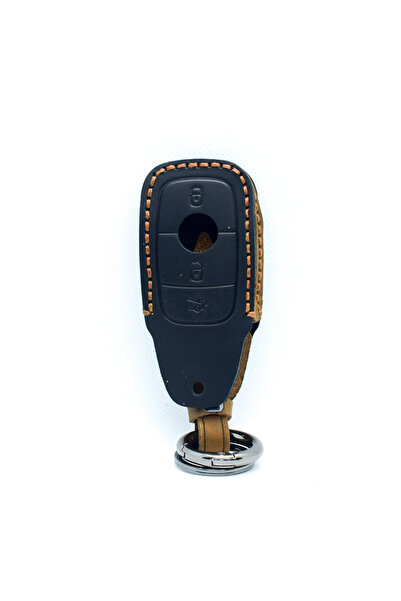 AUTOTOB Husa cheie auto Mercedes, din piele, negru