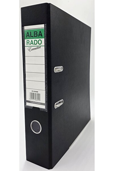 Alba Rado 50 Piece Box File Broad Black Unfixed (8cm spine) F\S Size (210x 33...