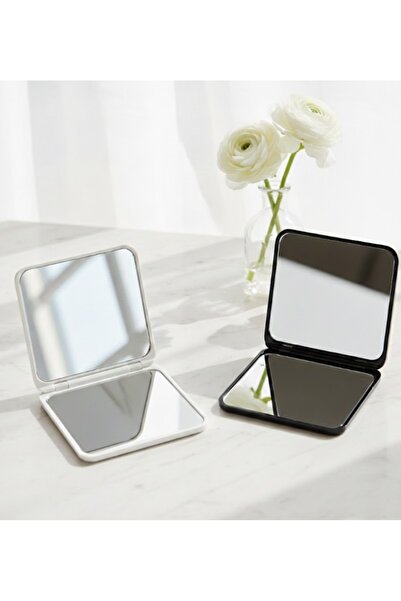 gaman 2 Adet Mini Katlanabilir Çanta / Cep Aynası - Taşınabilir Makyaj Aynası...