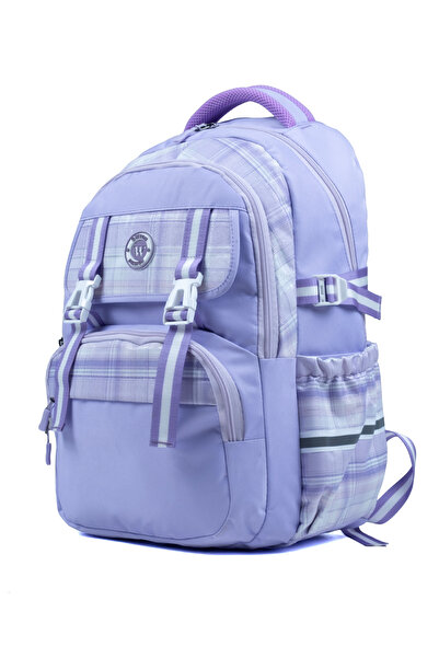 Probag Lila School Bag 4 Compartments Orthopedic Back Support Waterproof Prim...
