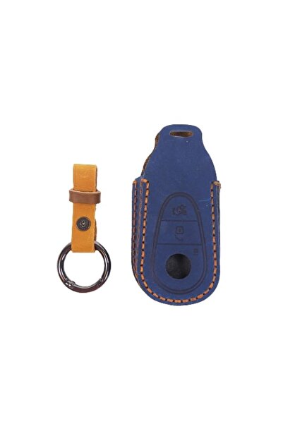 AUTOTOB Husa cheie Mercedes-Benz model 2022, AUTOTOB®, din piele naturala, al...