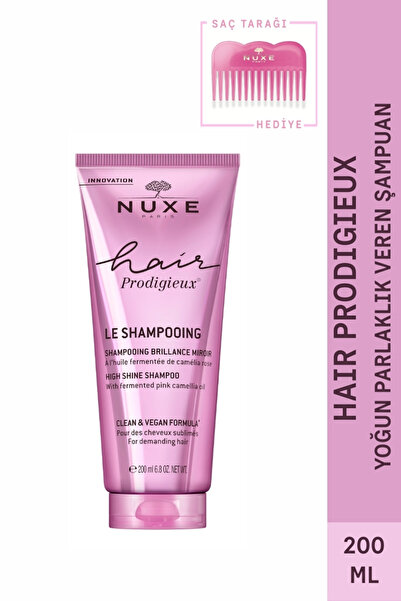 Nuxe Hair Prodigieux Yoğun Parlaklık Veren Şampuan-Tarak Hediye