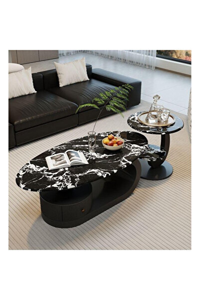AWD Microlite Oval Nesting Coffee Table Set