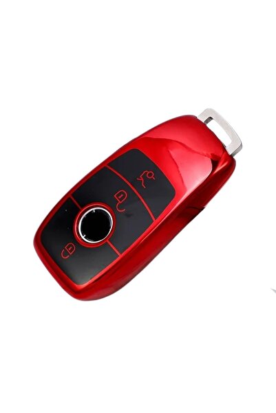 AUTOTOB TPU key case 3 buttons Mercedes-Benz, AUTOTOB®, red