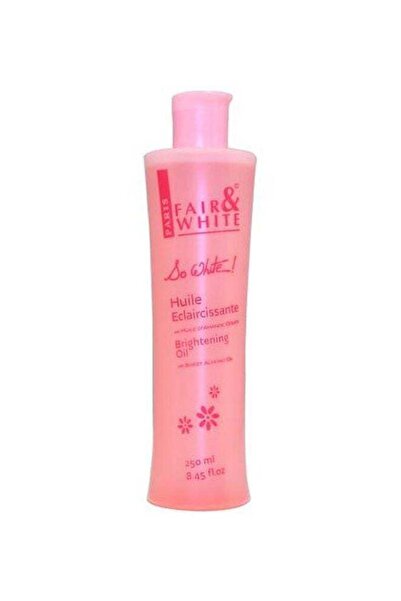Fair & White زيت تفتيح البشرة So White مع اللوز الحلو 250 مل