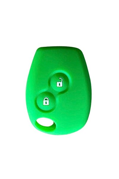 AUTOTOB Husa cheie 2 butoane Dacia Logan, Sandero, Duster, verde