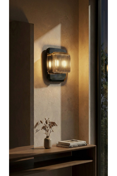 Renkoled Aydınlatma MODERN dekoratif TASARIM camlı LEDLİ aplik , LED duvar ap...