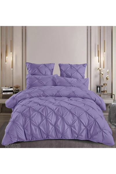 FIONNA.RO 6 Piece Finet Underwear Pleated With Stretchy - Purple