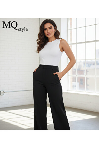 MQ بنطلون كلاسيكي بقصة مستقيمة من style