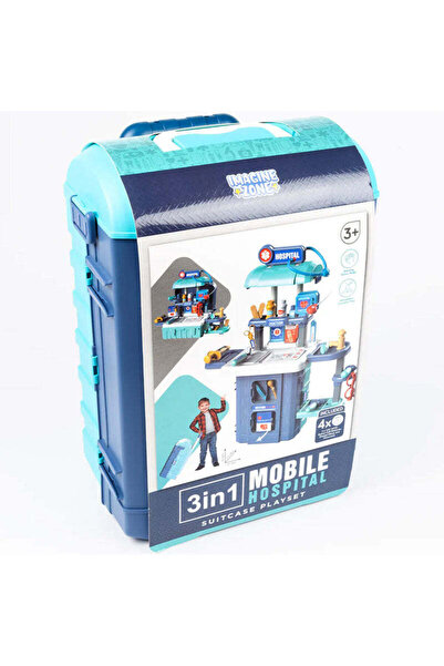 Bowa Mobile Hospital 3 in 1 With 38 Pcs Accessories