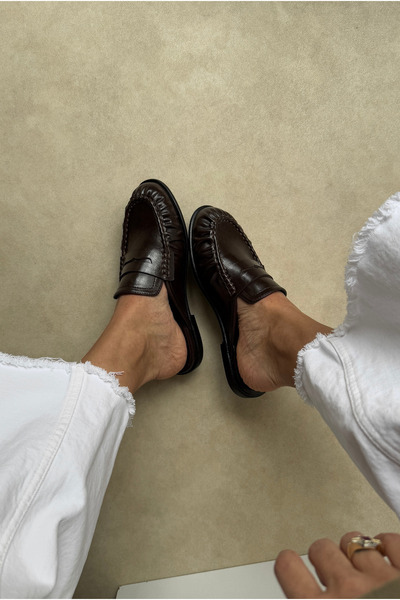 Mupa Shoes Papuci de damă BROWN BROWN