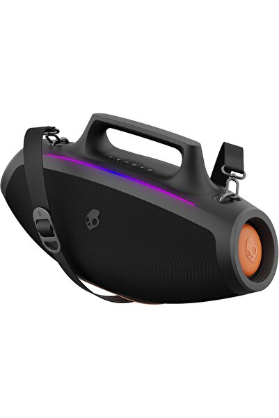 Skullcandy Barrel Bluetooth Boombox Speaker – Water-Resistant Wireless Portab...