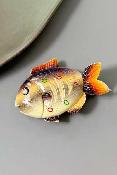 TAKIŞTIR Bočna kopča u obliku ribe