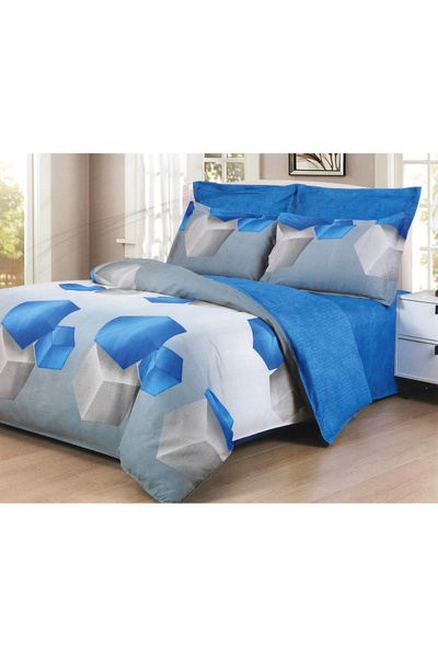 FIONNA.RO Finet Underwear - Blue Cubes