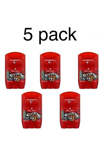 Old Spice 5 x TIGERCLAW Deodorant Stick for Men 1.7 fl.oz / 50 ml