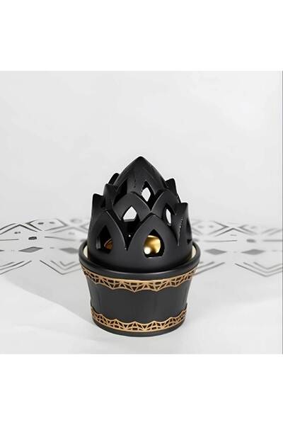 Bakhoor BoSidin Elegant Arabian Style Resin Incense Burner, Bakhoor Oud Holde...