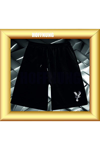 HOFFNUNG Unisex 2Ip Comfortable Fit League Printed Sweatpants Shorts