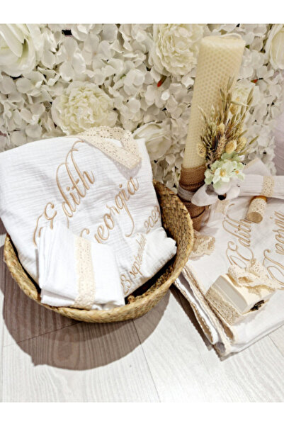 Dodi Baptism Set with Muslin for Church