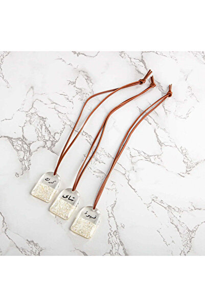 Almarjan TRHG-8-R Flask Tag Set 3 Pieces