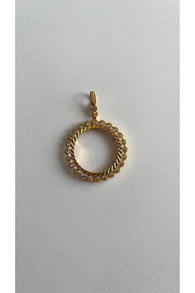 Zemora Jewelry 22 Ayar Altın Kaplama Tam Altın, Cumhuriyet Altın Uyumlu Çerçe...