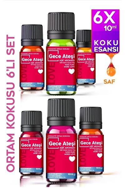 Evove Cosmetics Gece Ateşi Saf Esansiyel Uçucu Yağ Buhurdanlık Yağı Difüzör E...